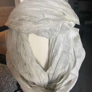 Sparkly infinity scarf